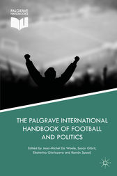 Cover of The Palgrave International Handbook of Football and Politics